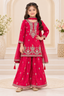 Embroidered Kurta Palazzo Set with Dupatta