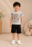 Half T-shirt & Pant Set