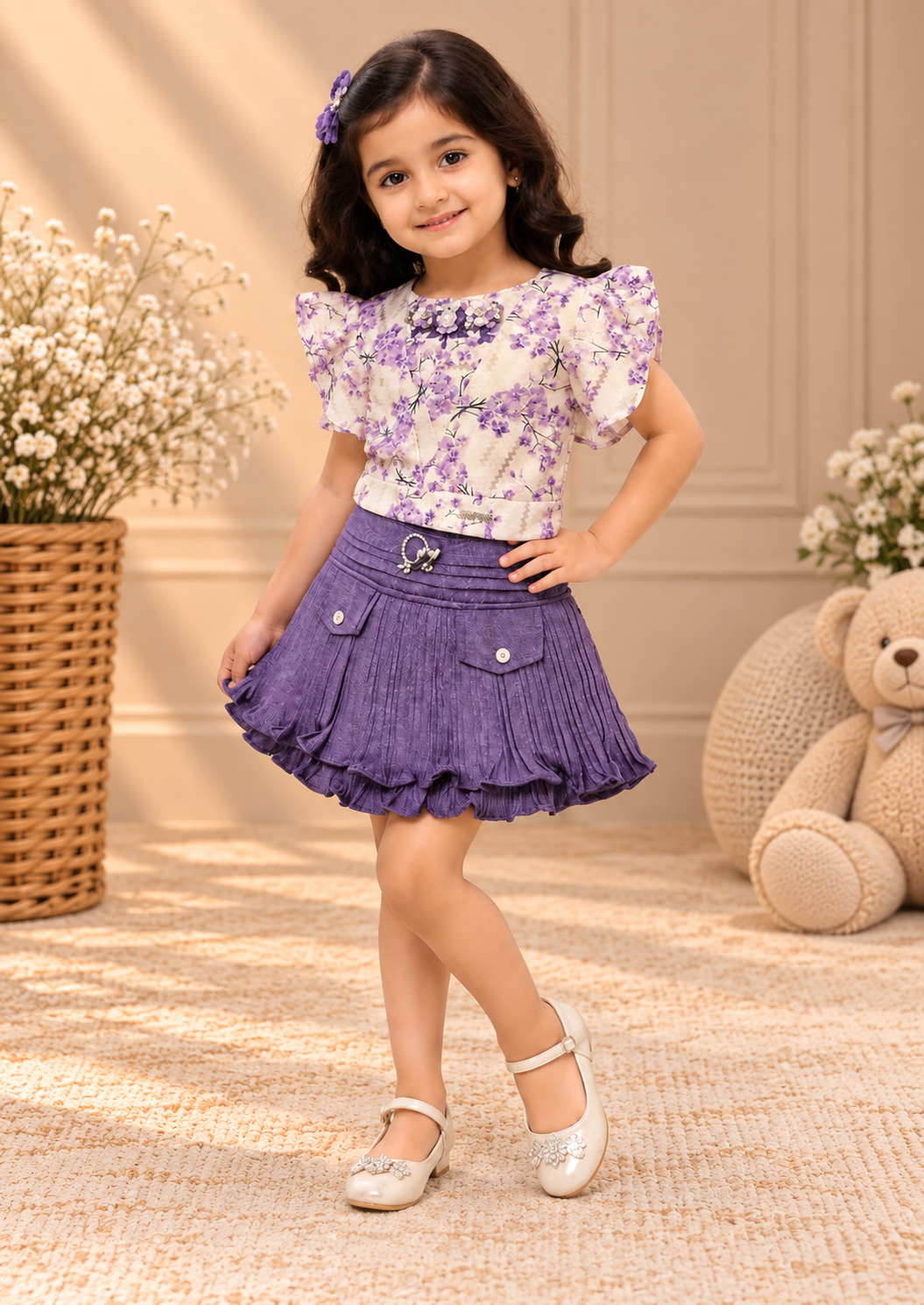 Top Skirt Set