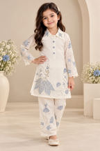 Embroidered Kurti Pant Set