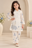 Embroidered Kurti Pant Set