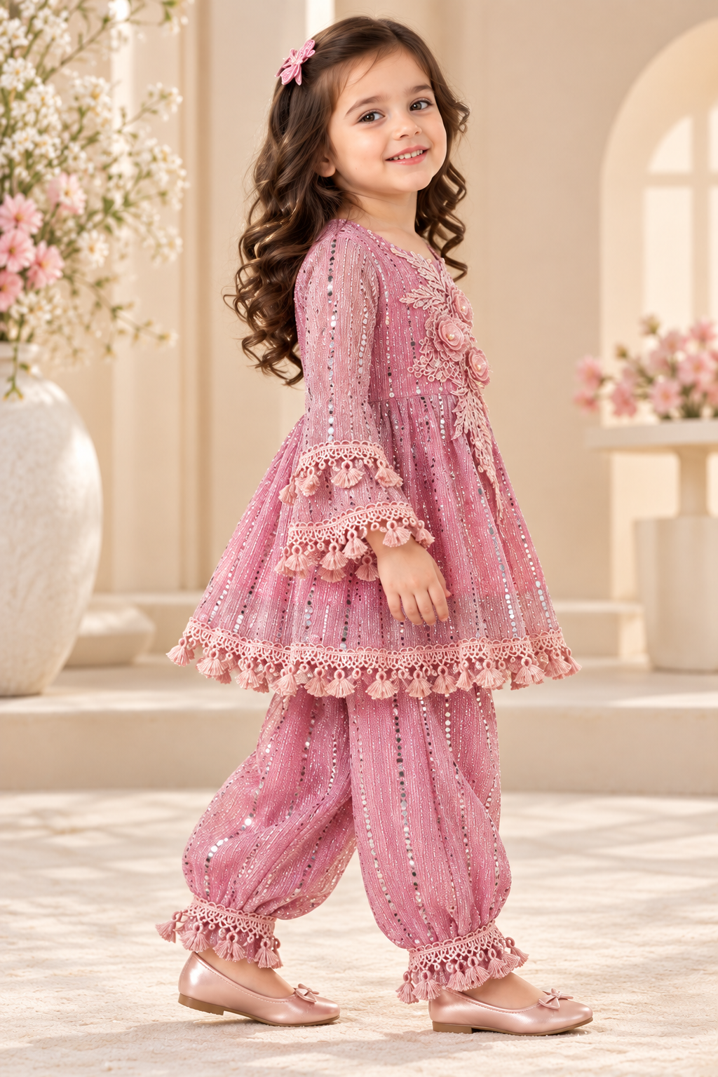 Kurti Afghani Set