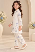 Embroidered Kurti Pant Set
