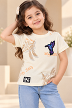 Printed Graphic Top