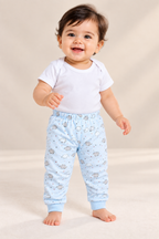 Blue Printed Pajama Pant
