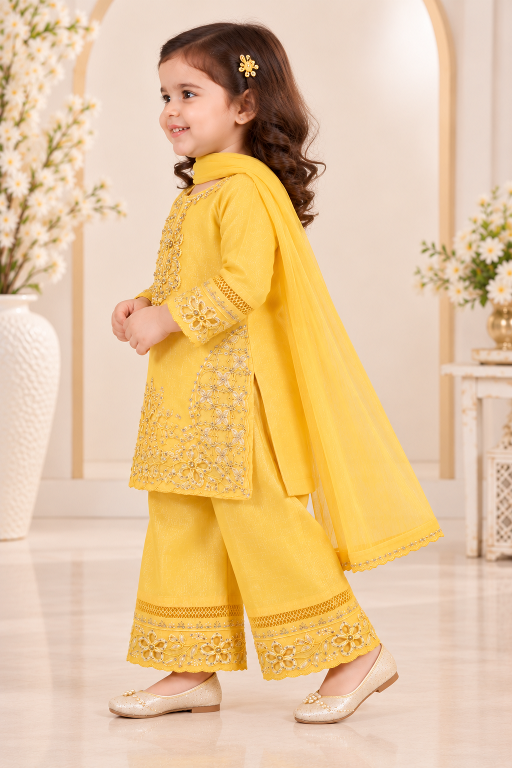 Kurti Palazzo Set