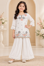 Embroidered Sharara Set