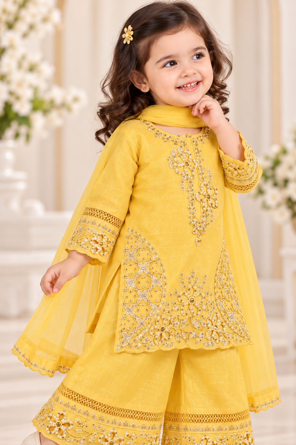 Kurti Palazzo Set