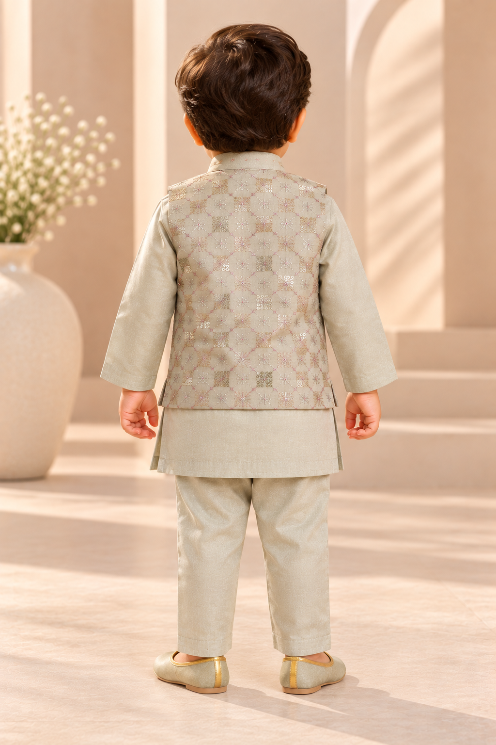 Kurta & Jacket Set