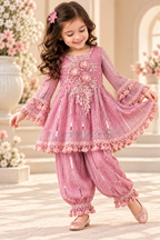Kurti Afghani Set