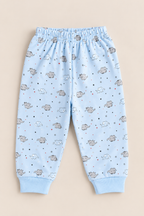 Blue Printed Pajama Pant