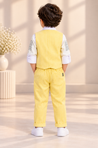 Waistcoat Set with Shirt & Trousers