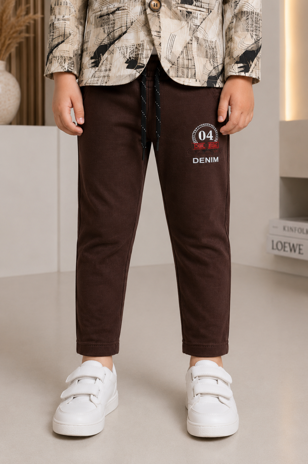 Printed Blazer & Trouser Set