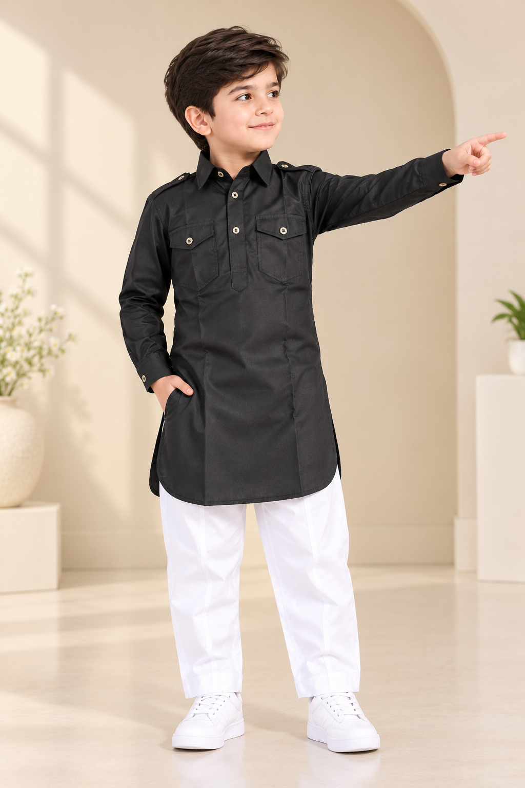 Pathani Suit Set