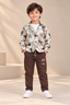 Blazer Set with T-Shirt & Pant
