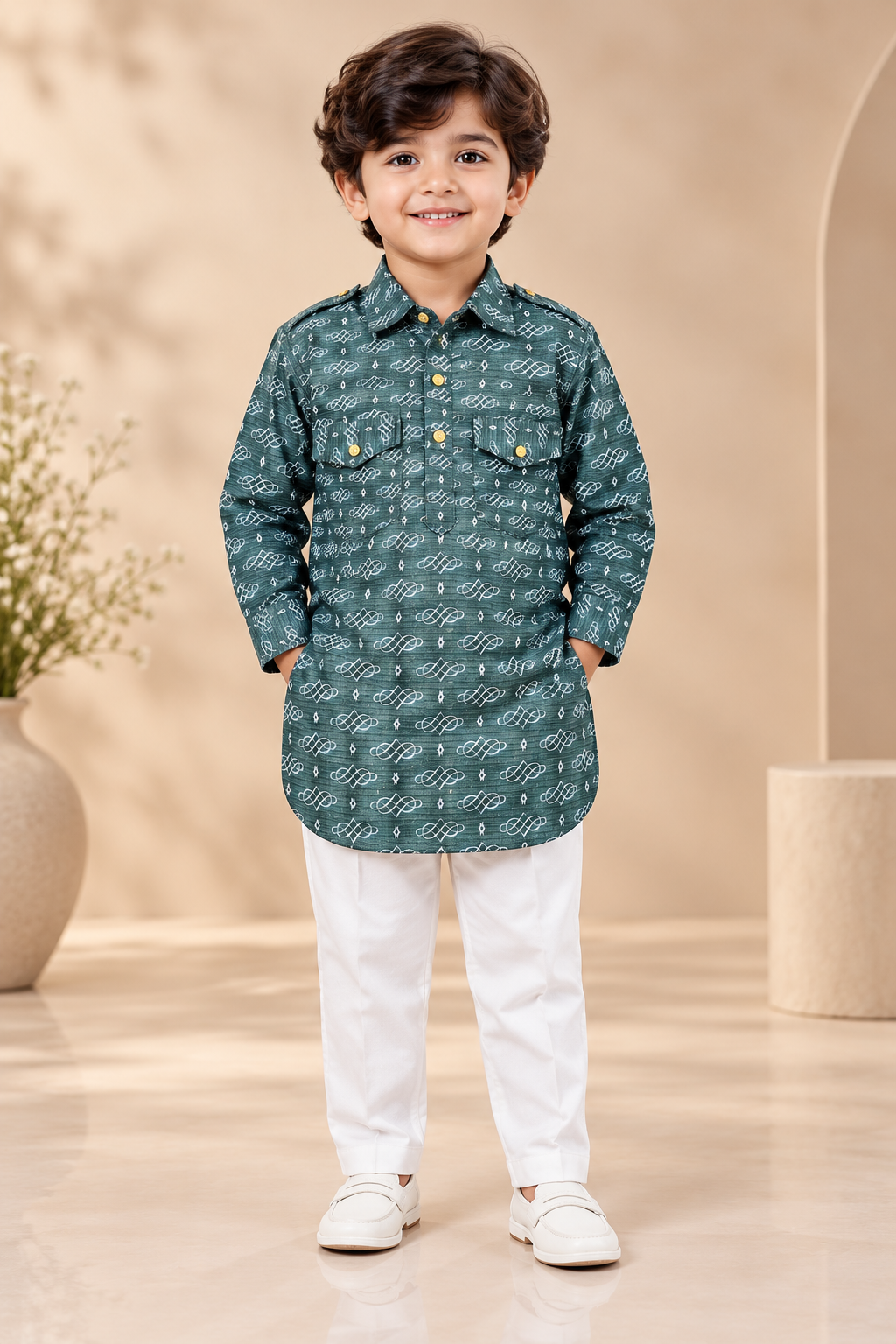 Pathani Suit Set