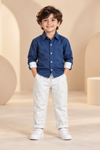 Waistcoat Set with Shirt, Trousers & Cap