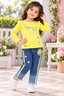 Girls T-Shirt and Jeans Set