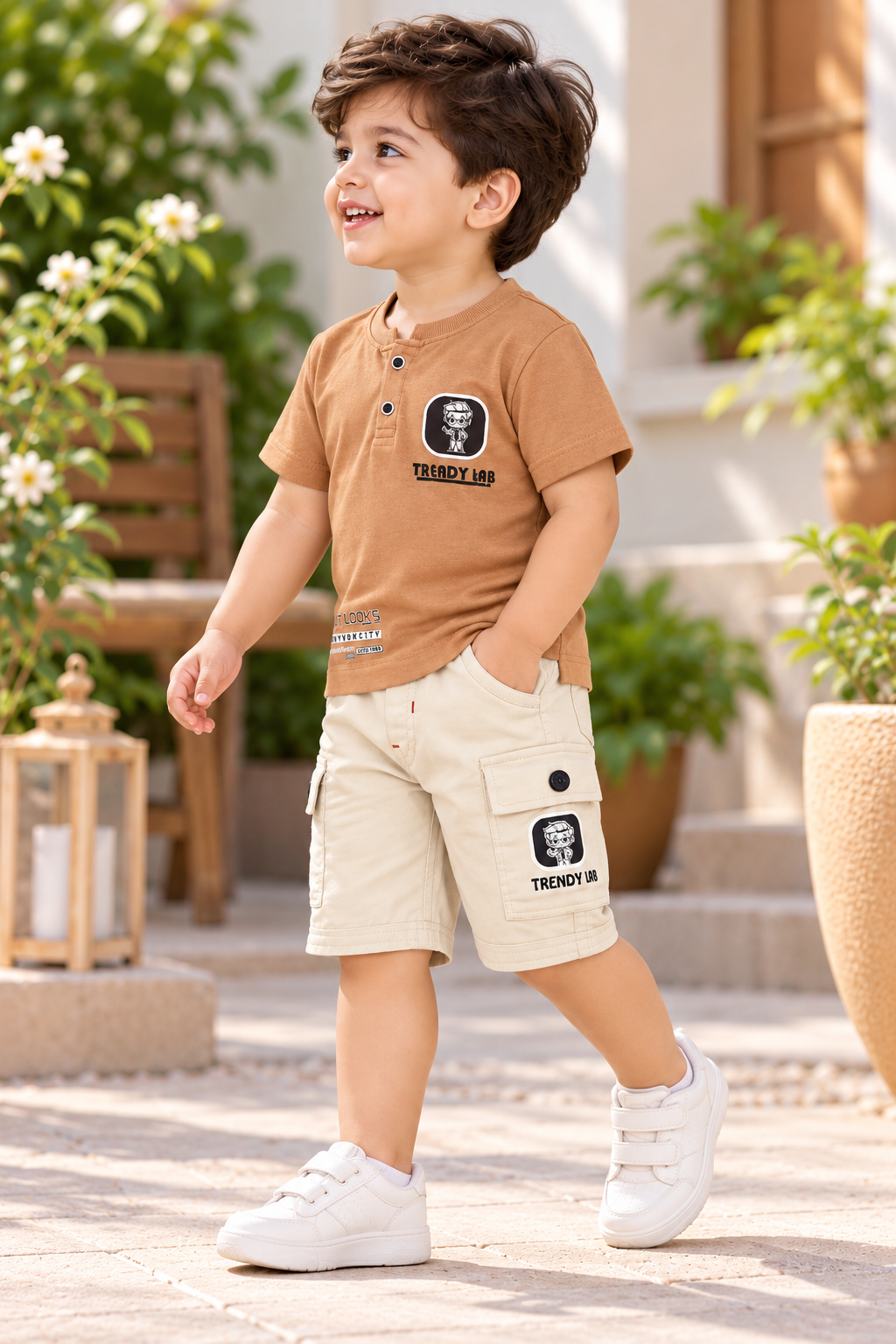 Cargo Shorts Set
