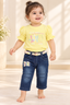 Top & B Denim Capri Set