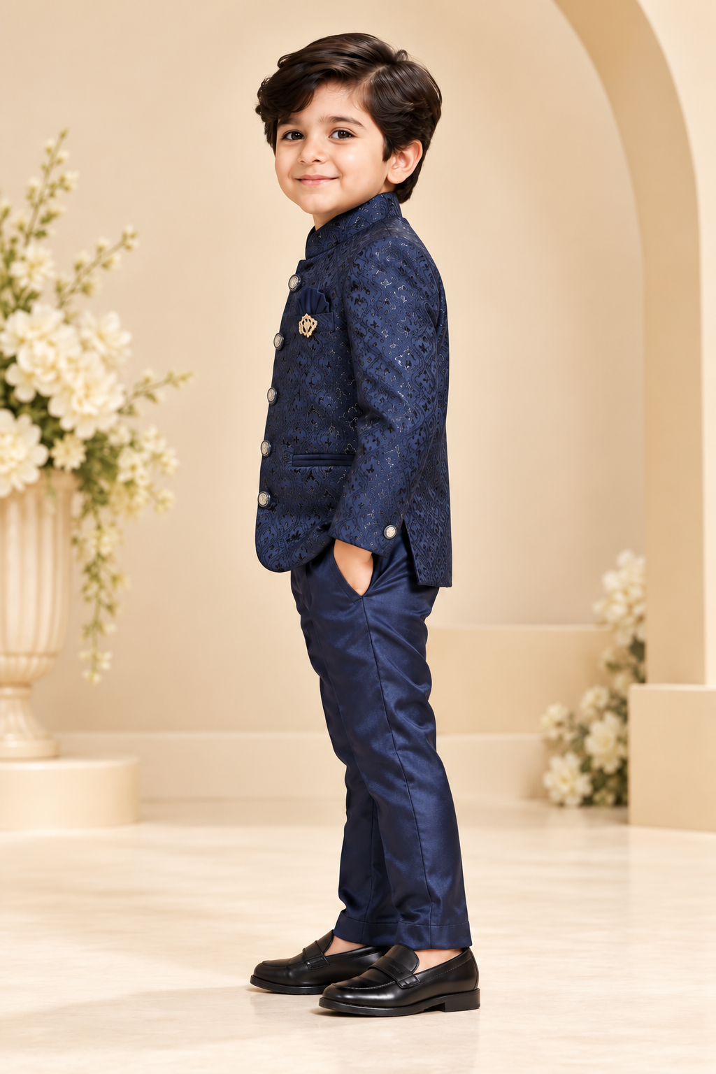 Waistcoat Set with Shirt & Trouser