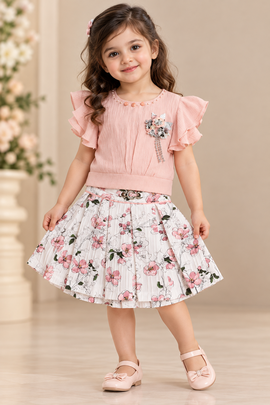TOP SKIRT SET