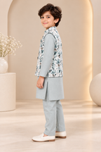 Kurta Set with Waistcoat & Trousers