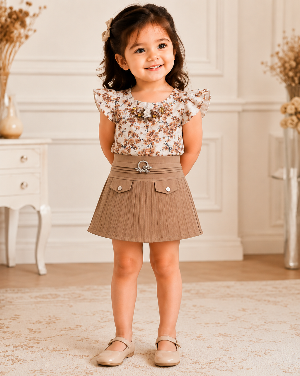 Top Skirt Set