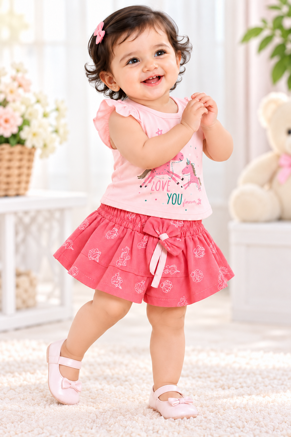 Top & Skirt Set