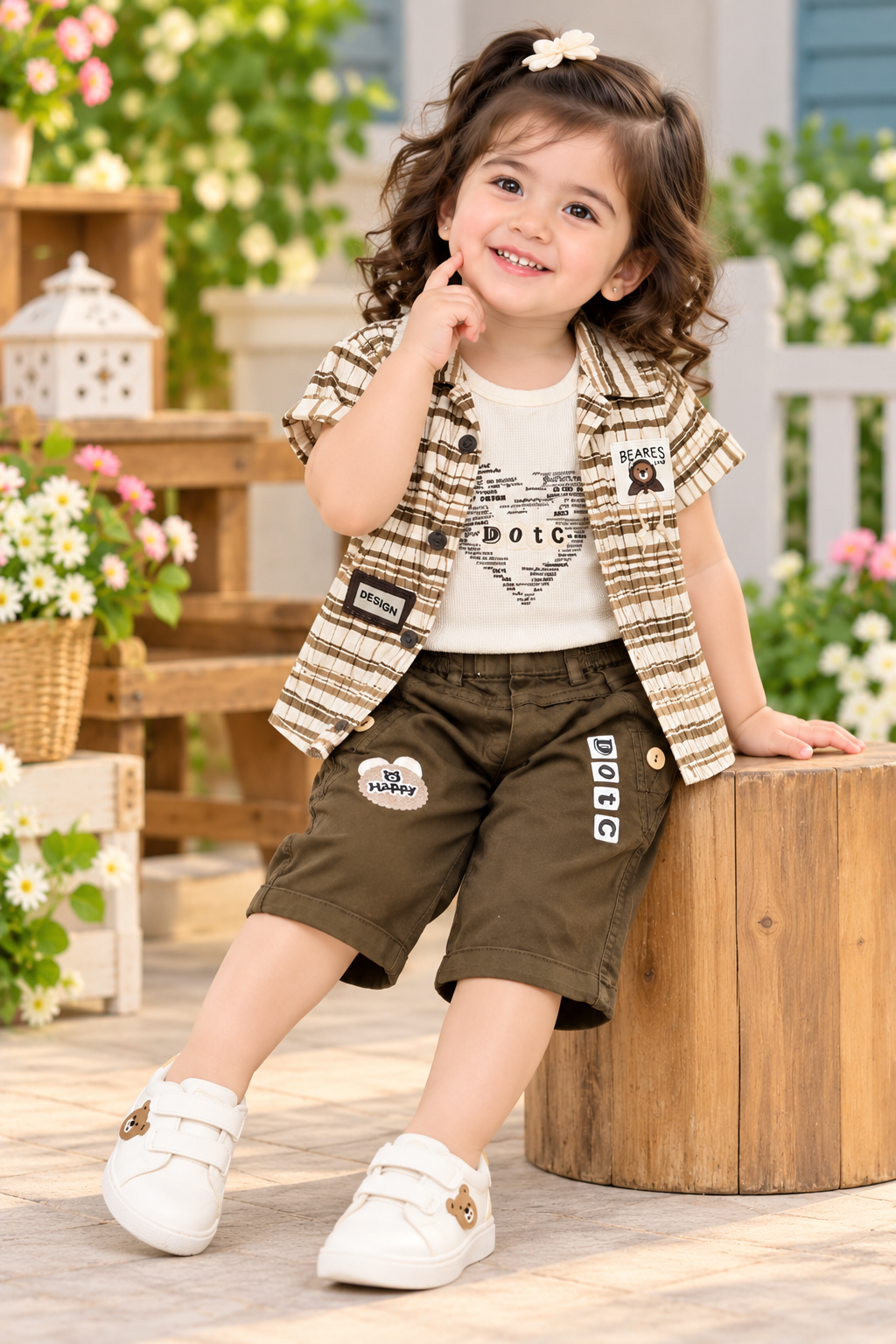Girls Capri Set