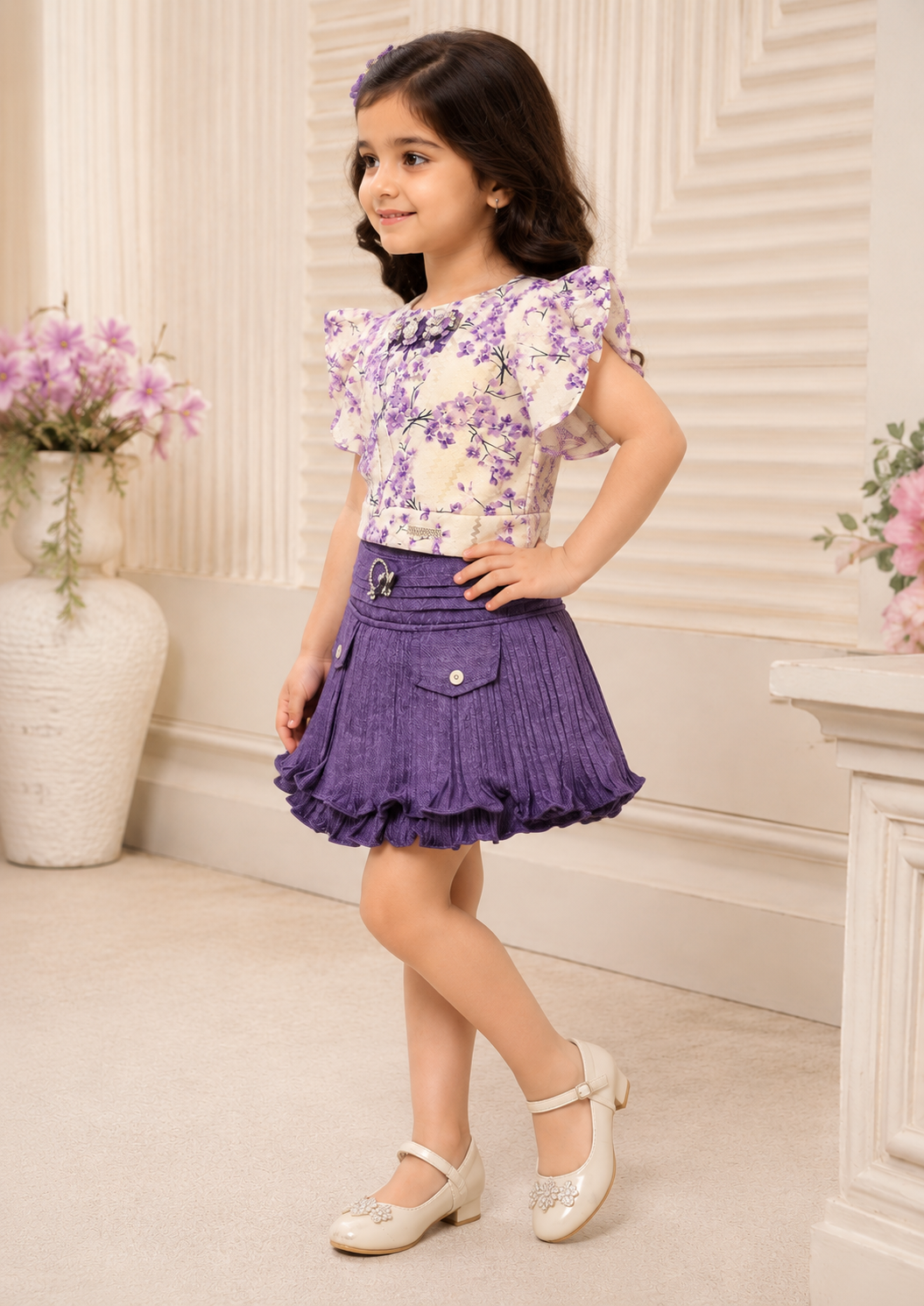 Top Skirt Set