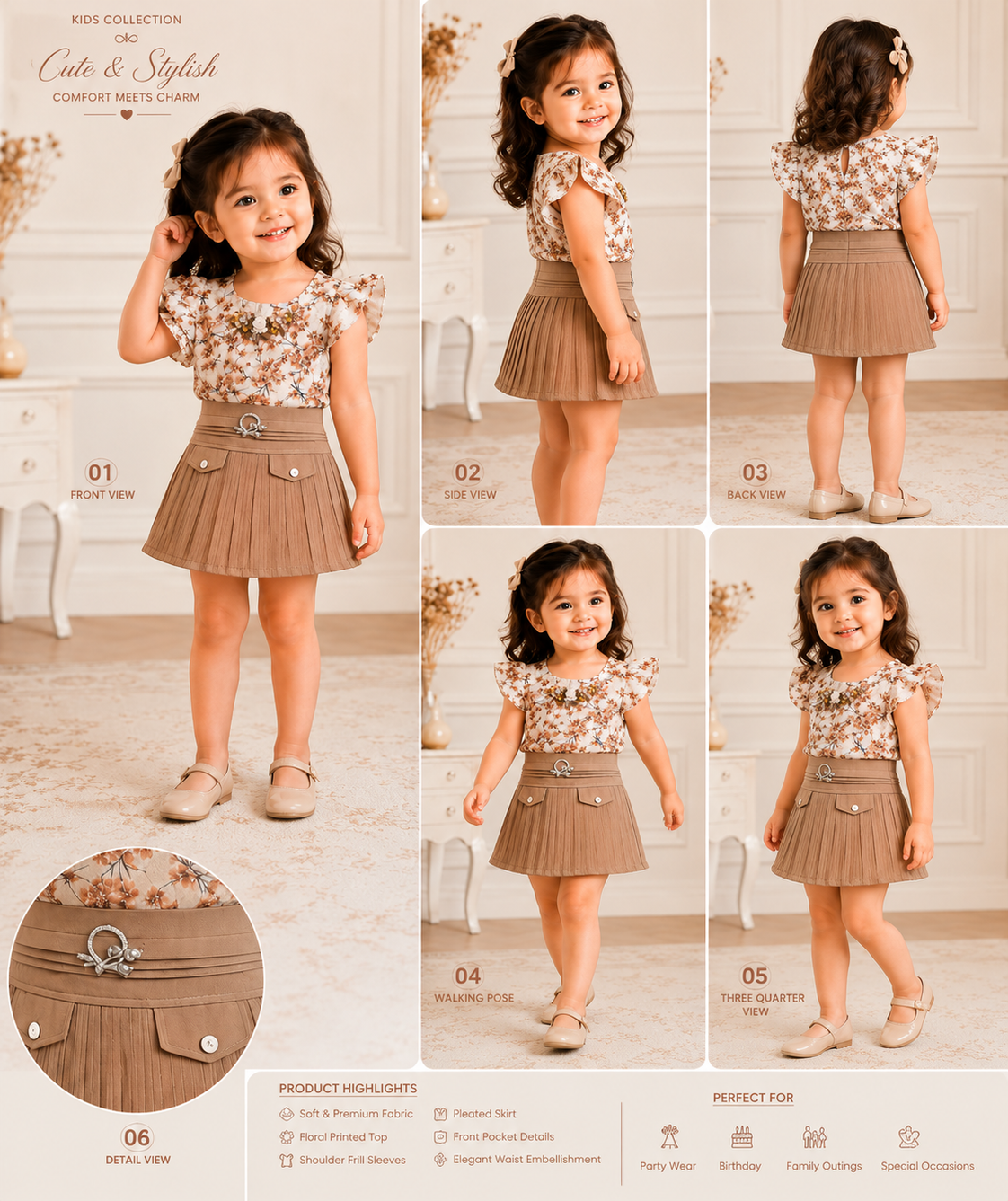 Top Skirt Set