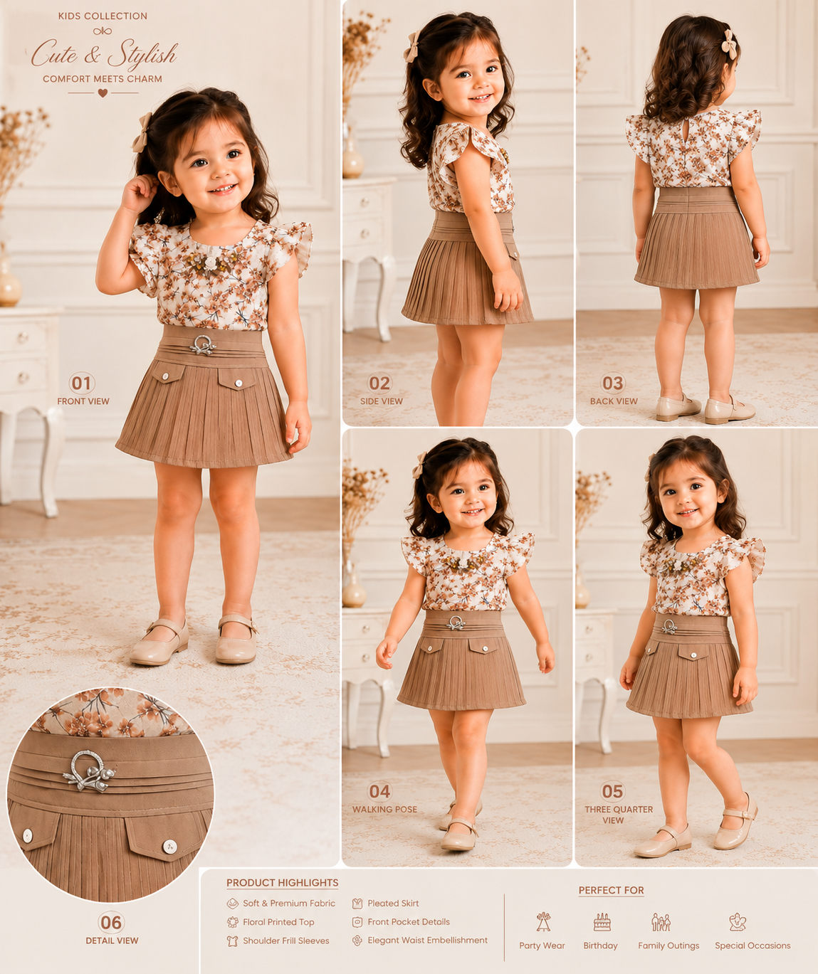 Top Skirt Set