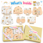Baby Unisex Animal Print Gift Set