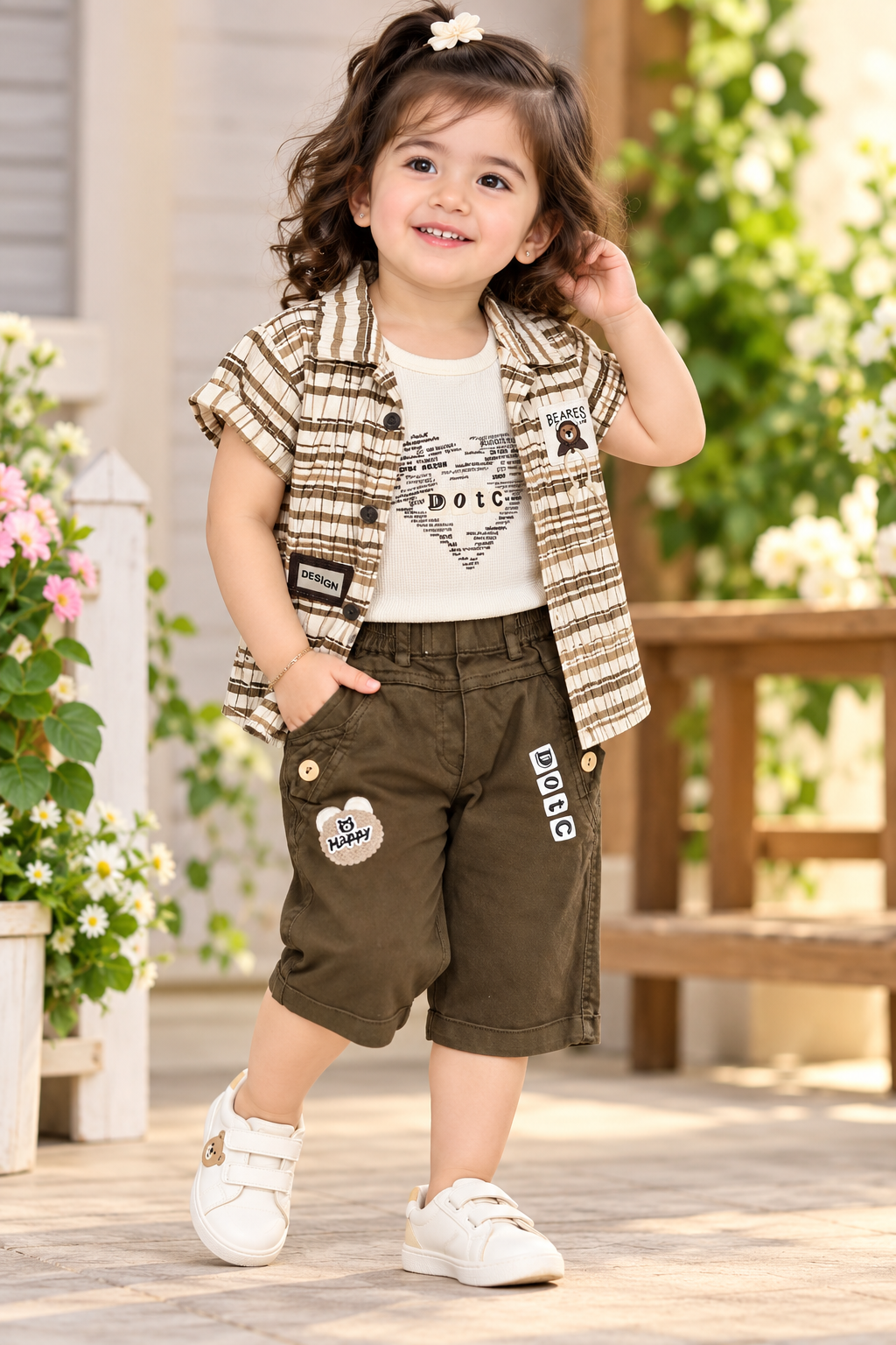 Girls Capri Set