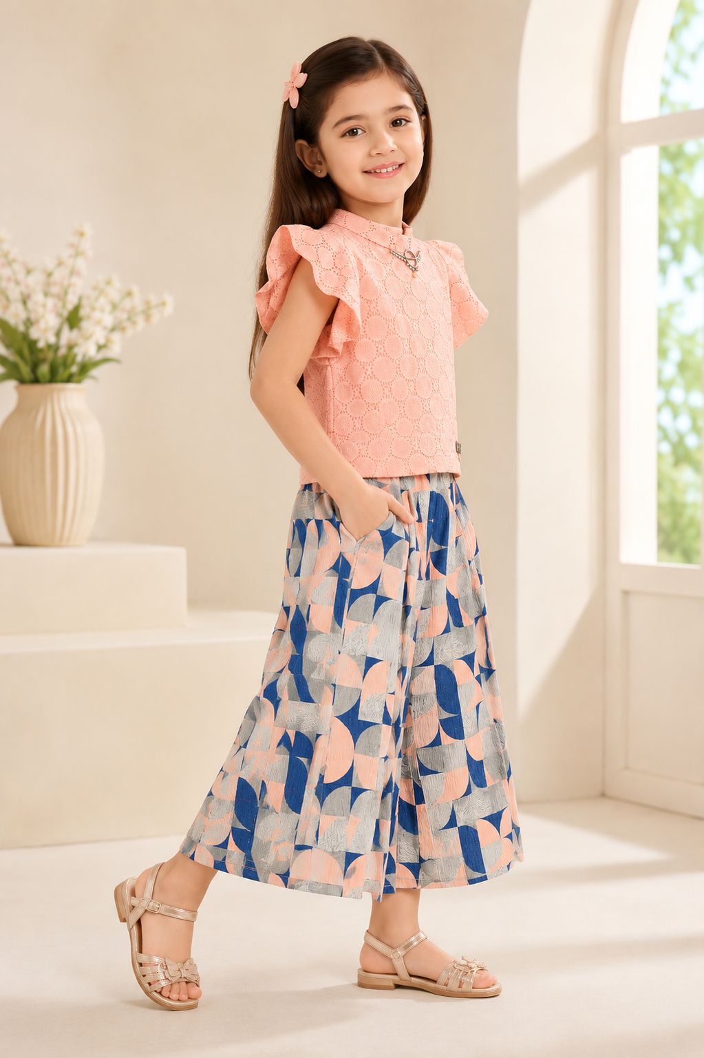 Girls Top-Pant set