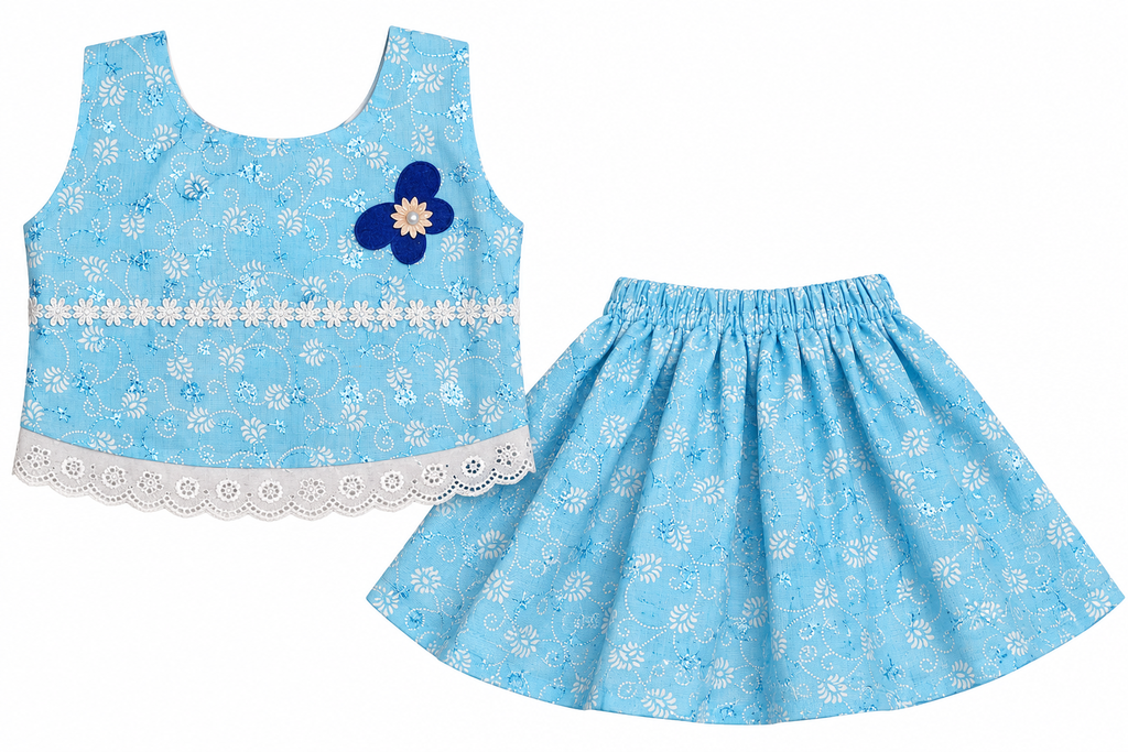 Top and Skirt Set
