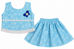 Top and Skirt Set