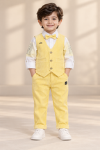 Waistcoat Set with Shirt & Trousers