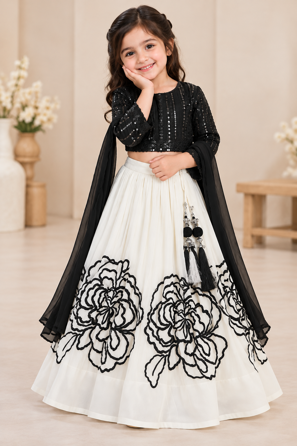 Top and Skirt Set
