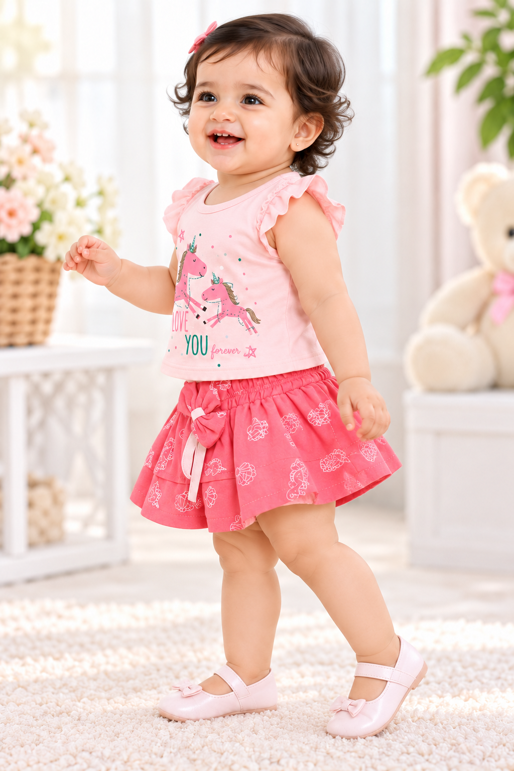 Top & Skirt Set