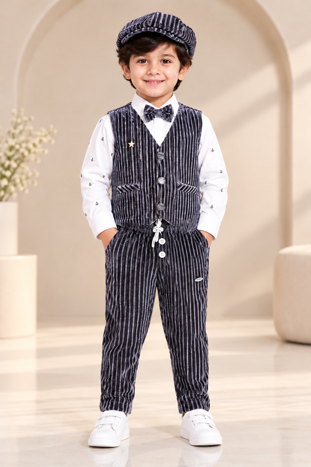 Waistcoat Party Wear Set