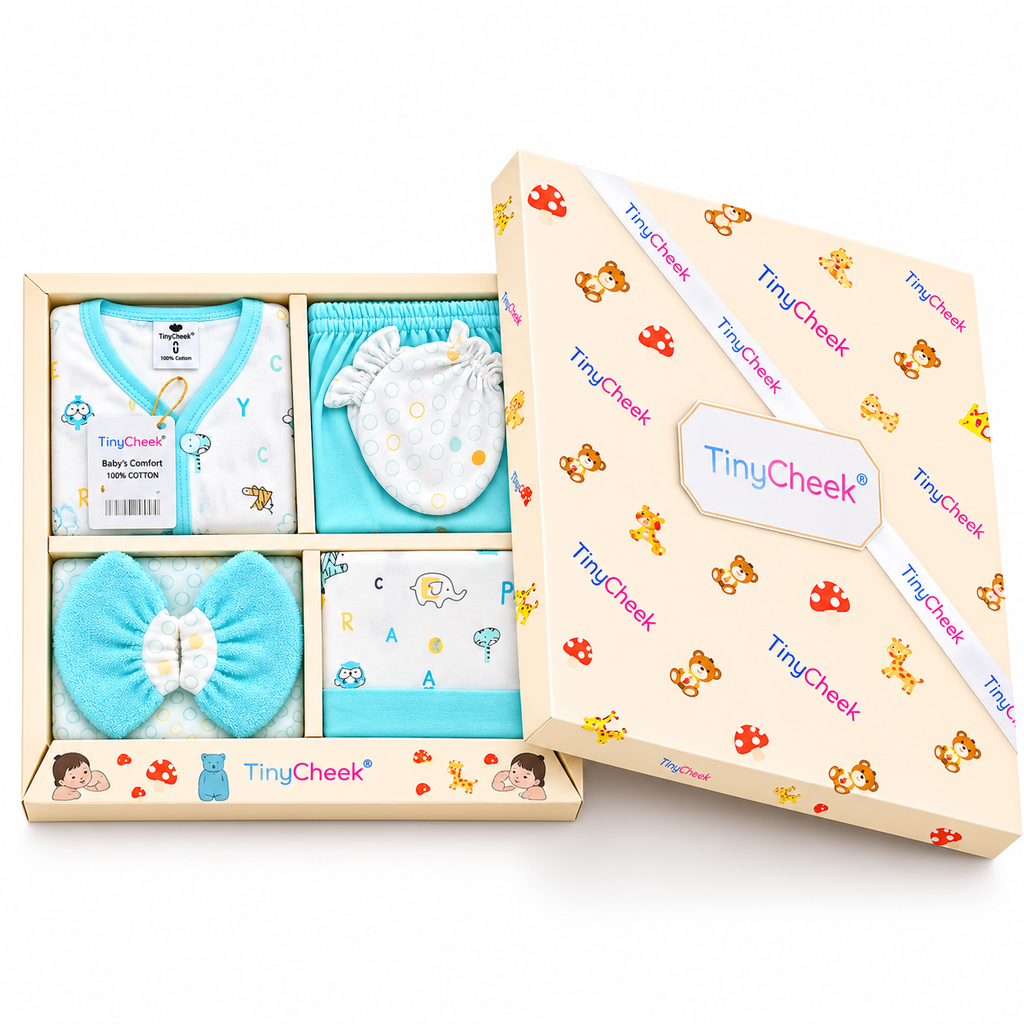 Baby Animal Print Gift Set