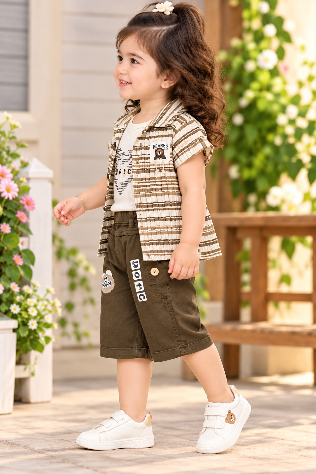 Girls Capri Set