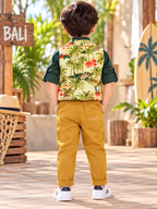Shirt, Waistcoat & Trouser Set