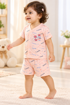 Baby Twinkle Star Print Top & Shorts Set