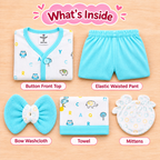 Baby Animal Print Gift Set