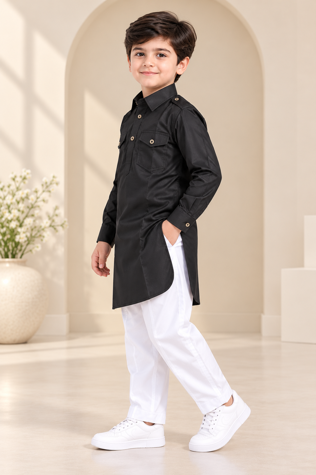 Pathani Suit Set