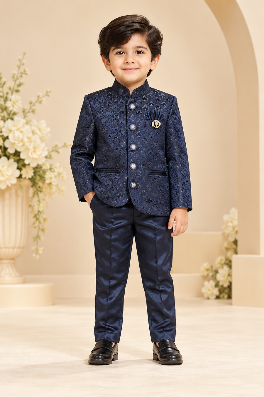 Waistcoat Set with Shirt & Trouser