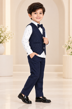 Waistcoat Set with Shirt & Trousers